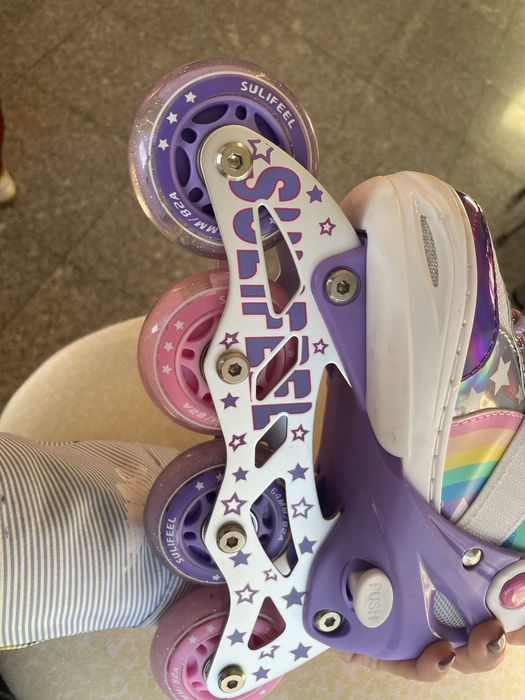 Patins em linha menina