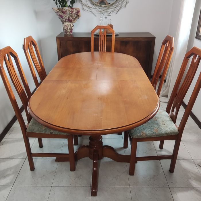 Mesa de Jantar Madeira Maciça