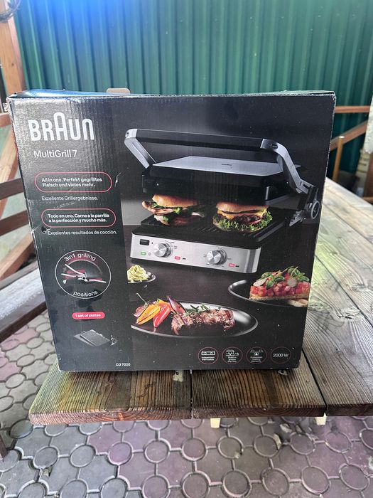 Електрогриль Braun MultiGrill 7 CG 7020
