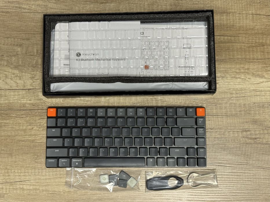 Keychron K3 V2 механічна клавіатура Red свічі повний комплект