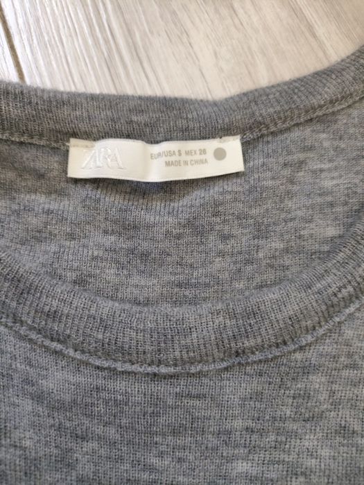 Zara S top wełna super stan i skład