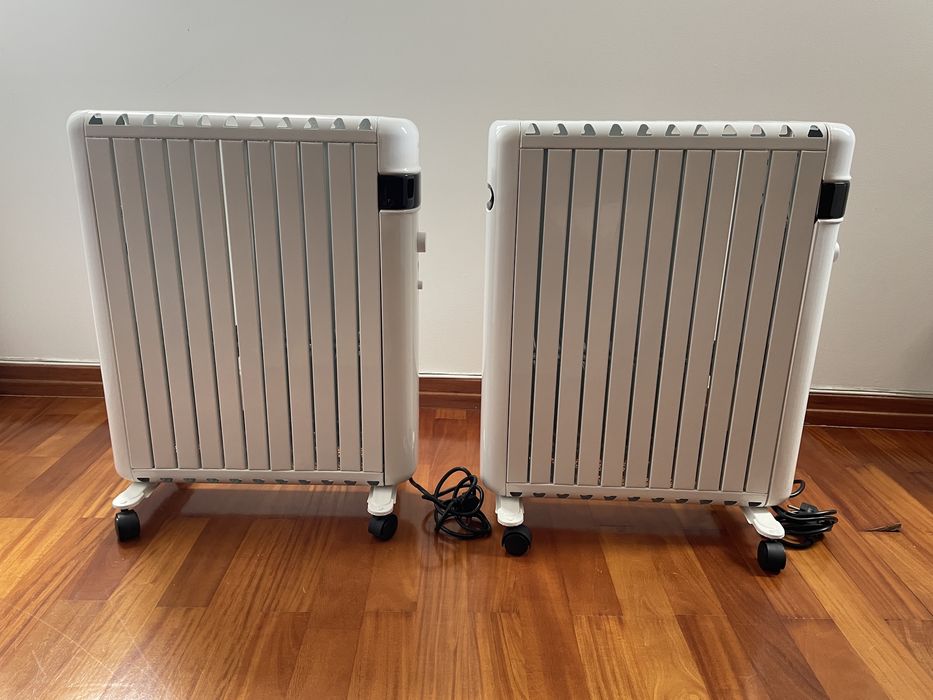 Dois aquecedores eletricos