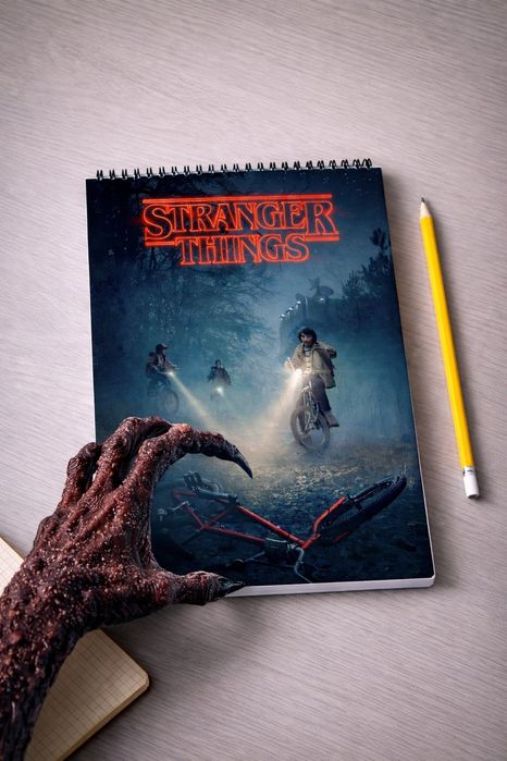 Блокнот Stranger things Дивні дива Очень странные дела