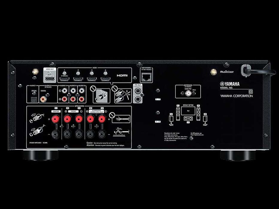 Yamaha RX-V4A Amplituner 5.2