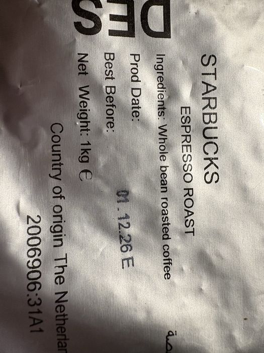 1 kg Starbucks Espresso Roast - kawa ziarnista
