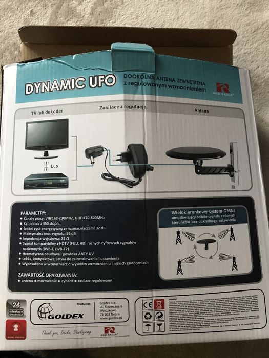 Antena dookólna Dynamic Ufo