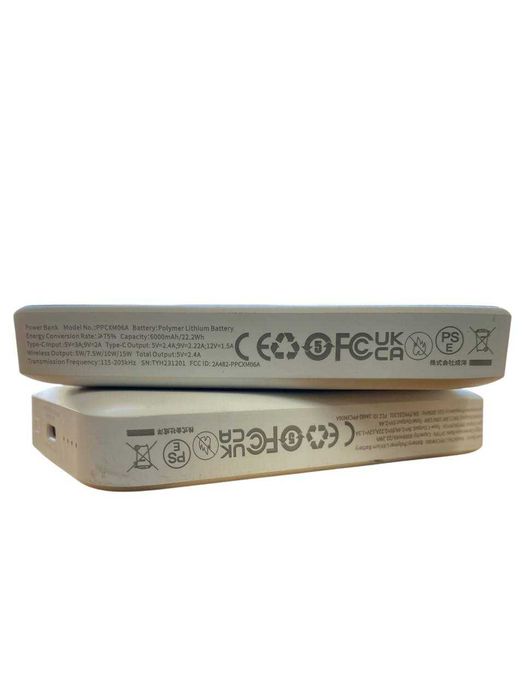 Power Bank Baseus Magnetic Bracket Mini 6000mAh 20W White