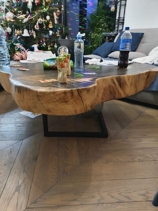 Drzewo, blat, stół, pień topola średnica 80-100 cm