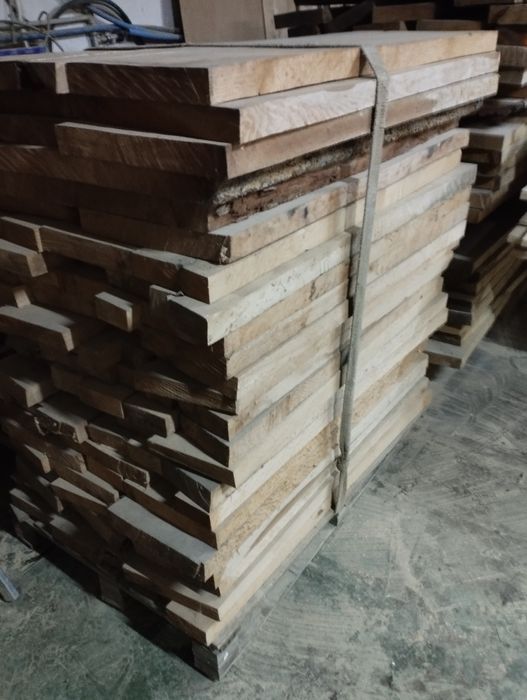 Deski dębowe tarcica dąb  50 suszone lamele