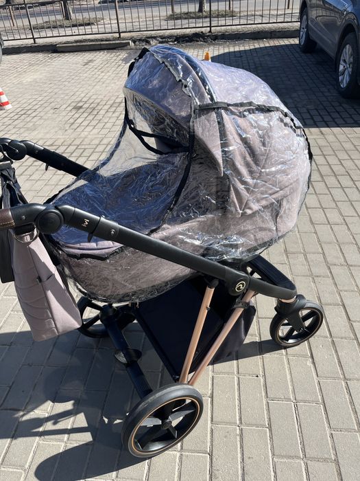 Коляска 3в1 Roan Ivi  Cocoa Rose Gold