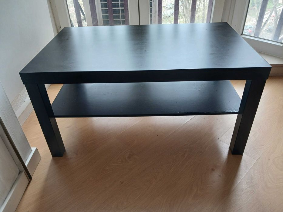 Mesa de centro preta ikea