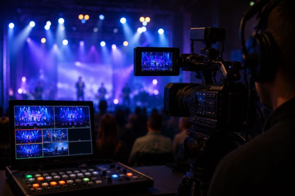 Captação e Edição Vídeo | Streaming | Produção Multicâmara
