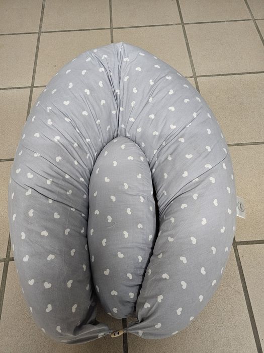 Almofada de dormir e amamentação + ninho (oferta almofada pequena)