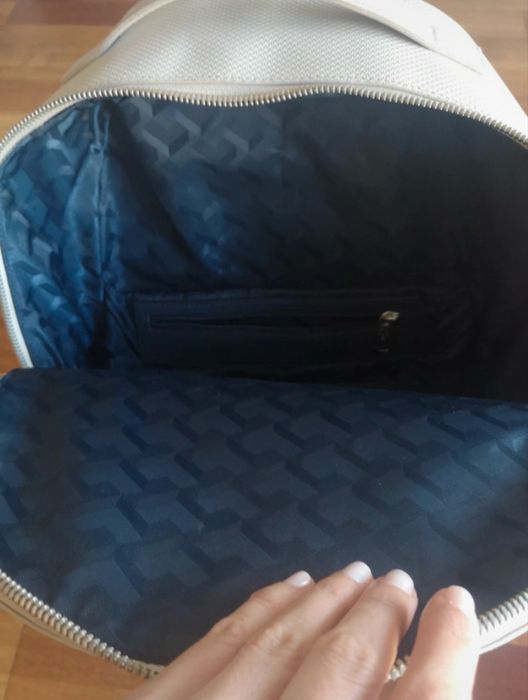 Mochila Piqué de Pele Chantaco da Lacoste