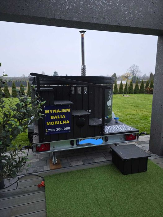 Balia ogrodowa mobilna 8-12os VIP wynajem największa na rynku