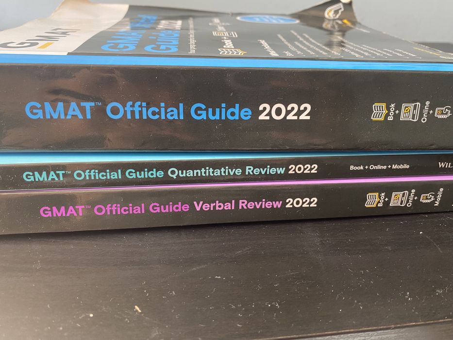 Livros de estudo  Exame GMAT