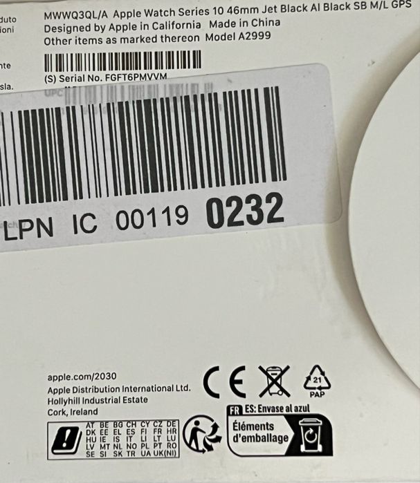 Продам Apple Watch Series 10 46mm M/L   б/в у відмінному стані