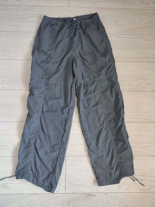 Luźne spodnie damskie baggy parachute pans HM rozm S 36