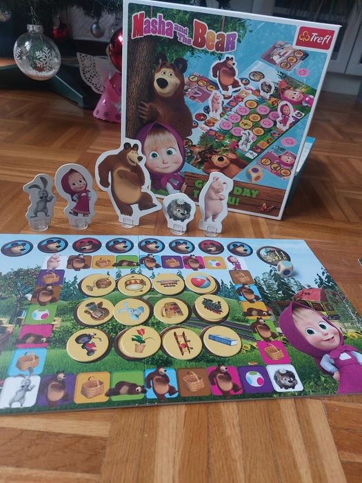 Gra planszowa Masza i Niedźwiedź