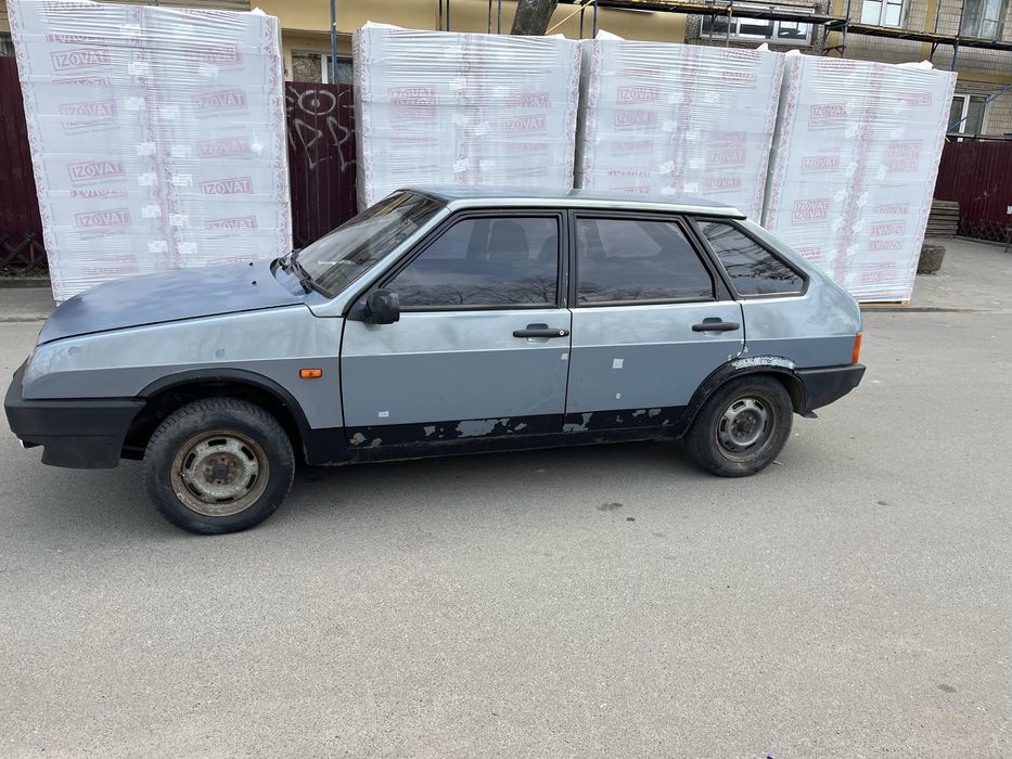 Ваз 2109 на полном боевом ходу