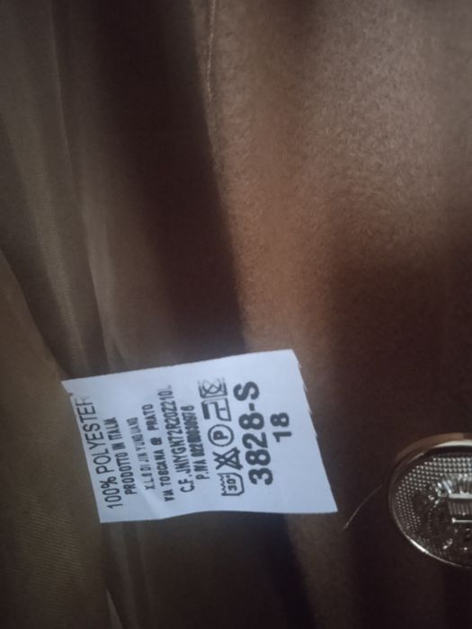 Nowy płaszcz rozmiar s