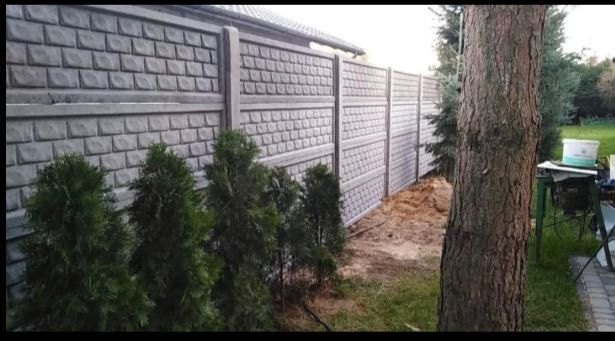Ogrodzenia betonowe sprzedaż - montaż