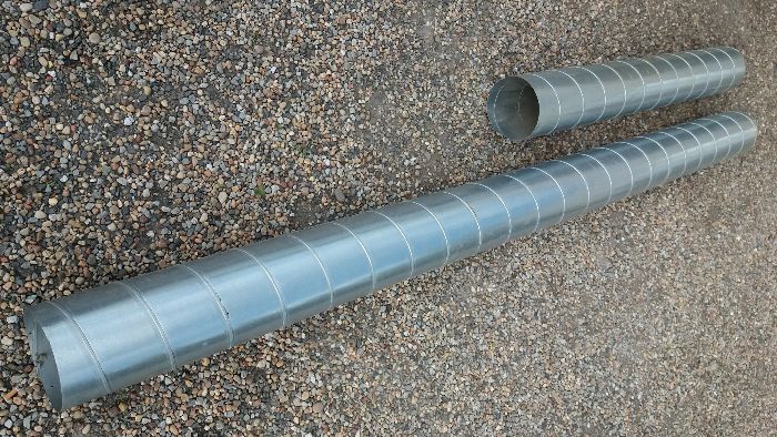 Rura ocynkowana ok. 200mm 20cm