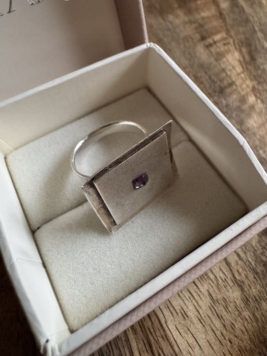 Srebrny puerścionek 6gram