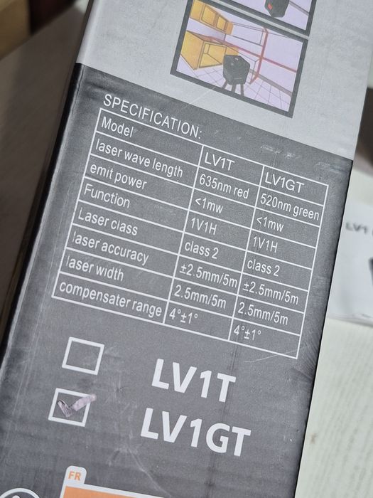 Лазерний рівень Rockseed