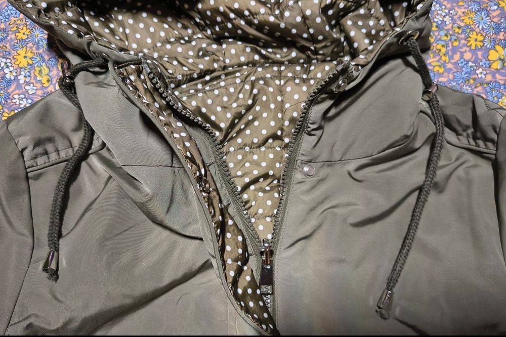 Kurtka dwustronna parka H&S roz. 40