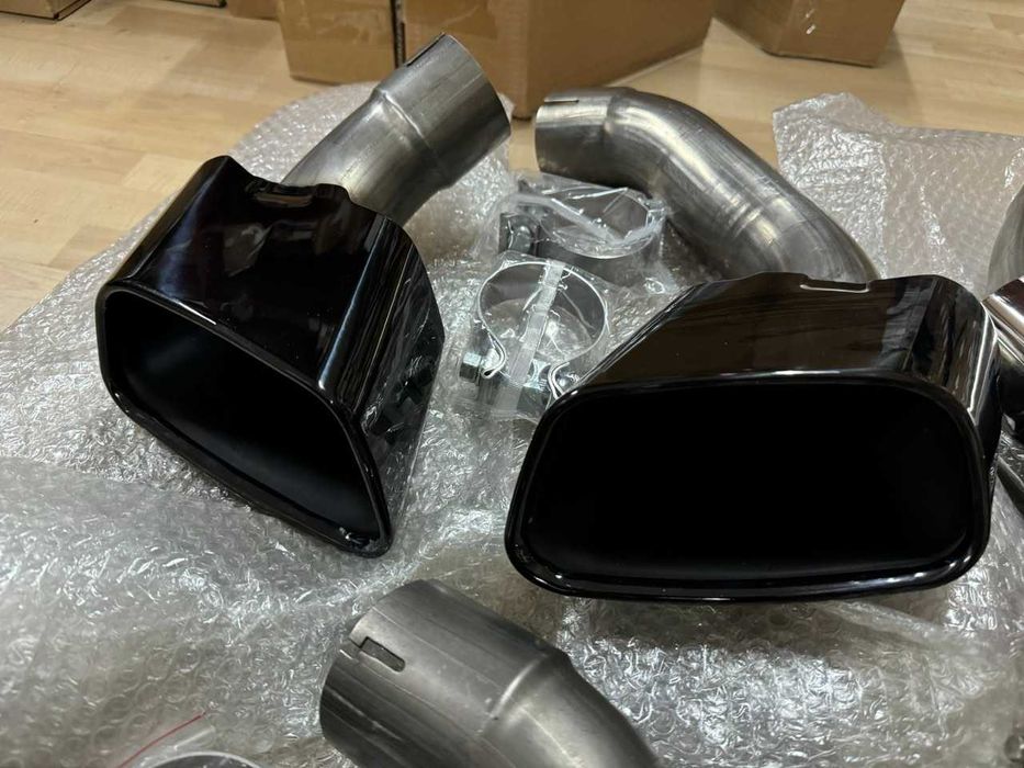 насадки на выхлоп Х5 ф15 насадки бампера х5 накладка ф15 вихлоп Х5 F15