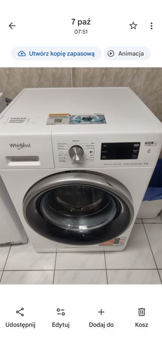 Moduł sterujący pralką Whirlpool