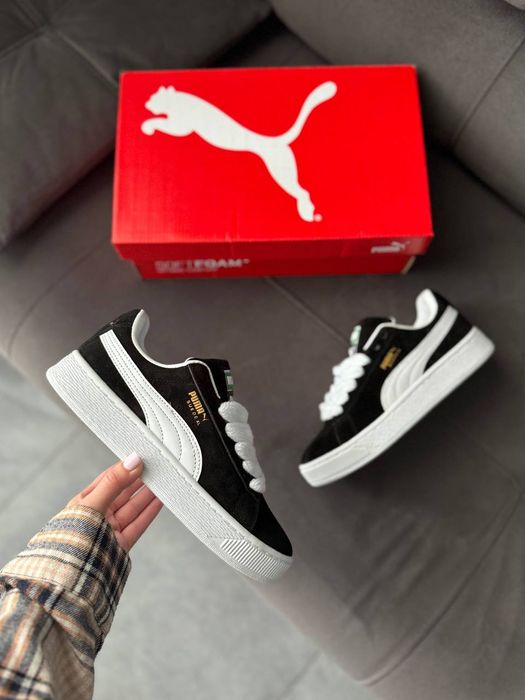 Кросівки Puma Suede XL White - Black premium