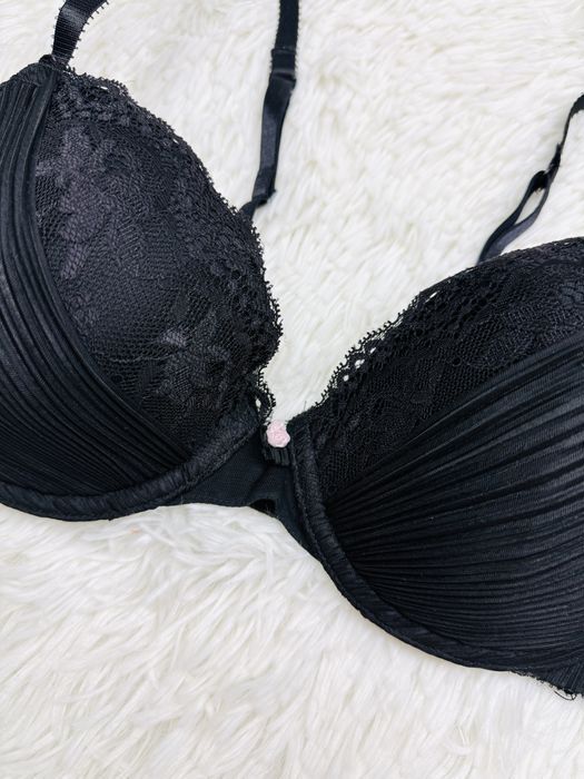 Biustonosz usztywniany 75C czarny