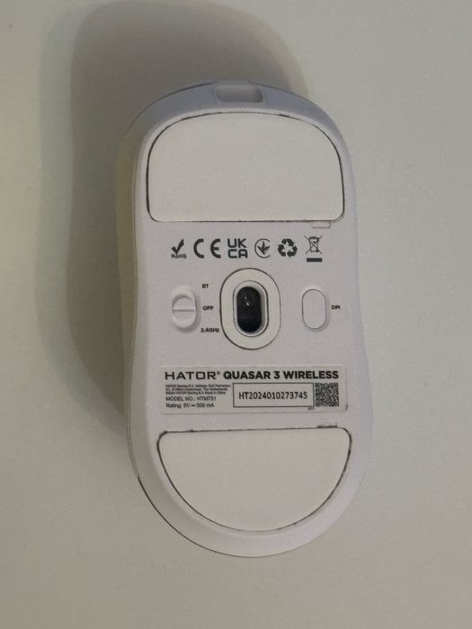 Мышка Hator quasar 3 Wireless White