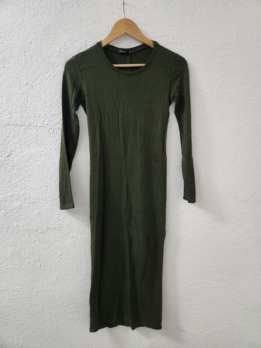 Vestido verde escuro