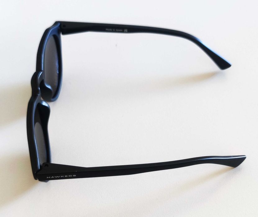 Óculos De Sol Hawkers Warwick Raw - Polarized Carbon Black - Novos