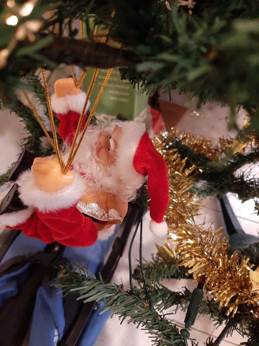 árvore de natal rica e variada