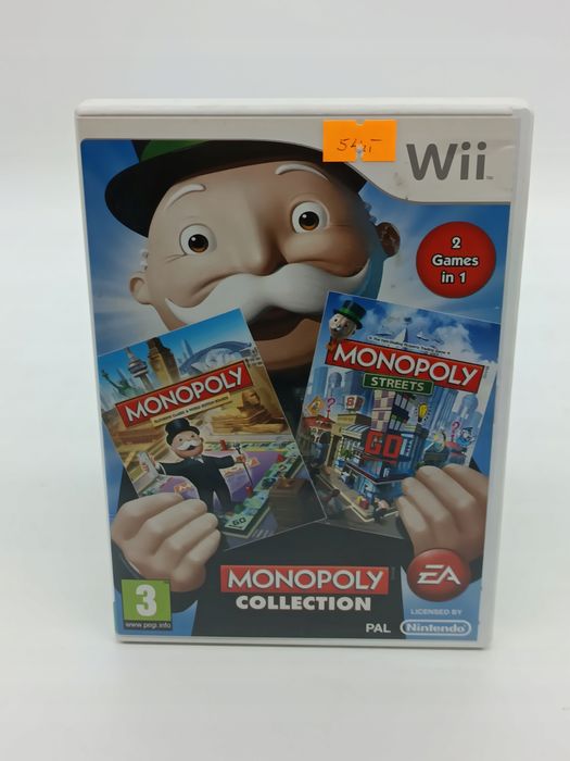monopoly collection nintendo wii pudełkowa