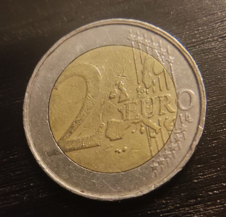 Moeda rara 2€ Bélgica 2000