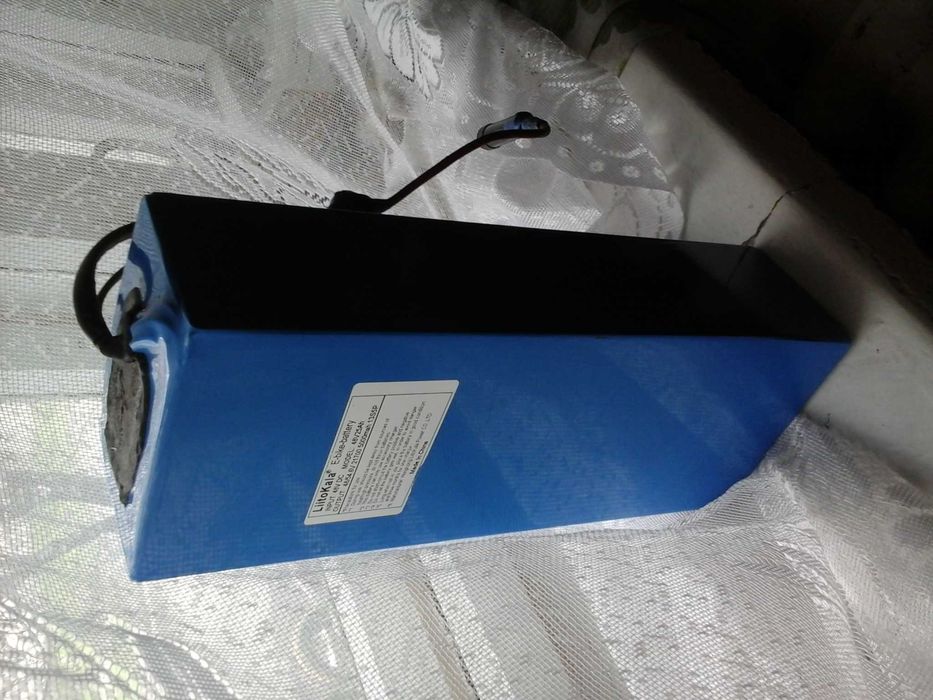 Аккумулятор 48в.  25А для электроскутера литий 3.5кг.