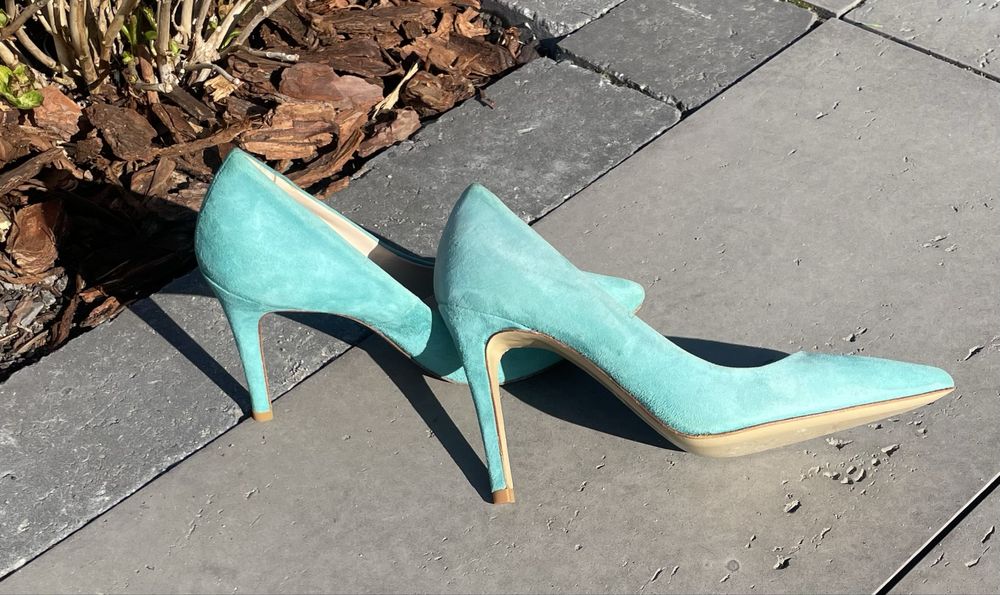 Buty Szpilki skórzane roz. 36