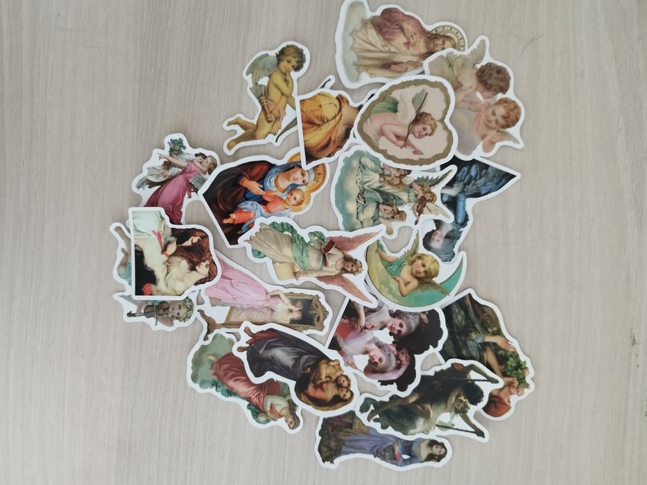 Coleção de 20 autocolantes