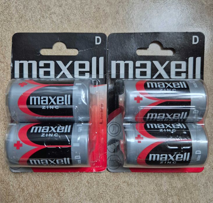 Батарейки MAXELL ZING  D R-20