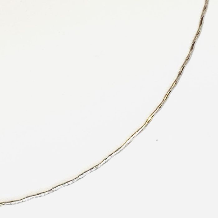 Złoty ŁAŃCUSZEK damski 18K 750 piękna ŻMIJKA 45cm