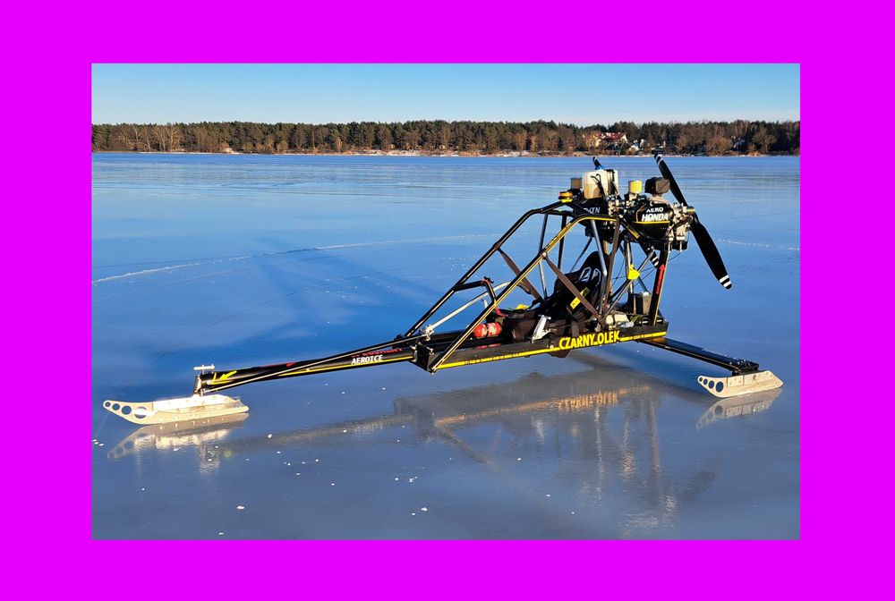 bojer Aeroice TWIN Honda 140km/h