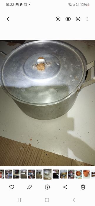 Кастрюля алюминиевая"ЗIш "15 л ссср