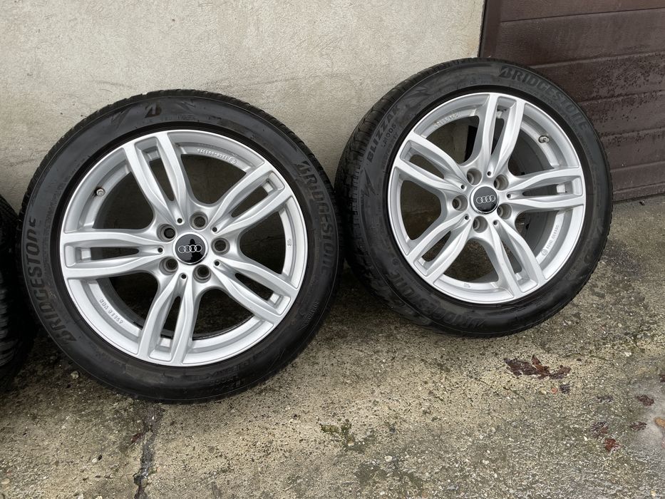 (161) Koła, Felgi 5x112 17” Germany, Audi, Bridgestone
