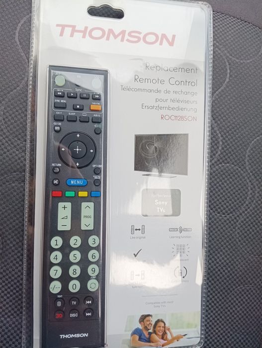 Pilot do telewizora  THOMSON ROC1128 do Sony + i chyba Samsung