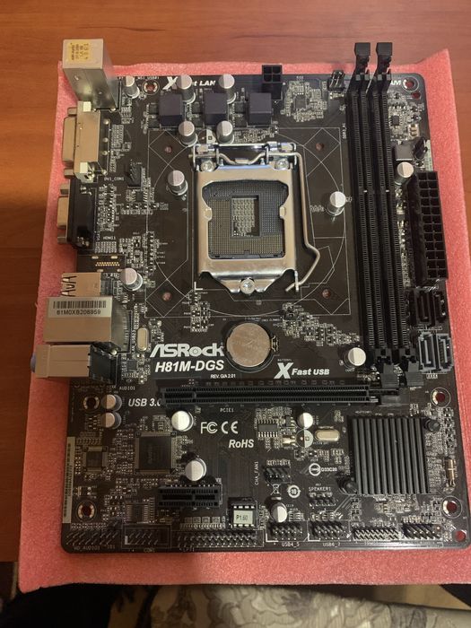 Материнская плата Asrock H81M-DGS R2.0
